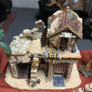 Mercasia Hand Painted Bethlehem Village Building